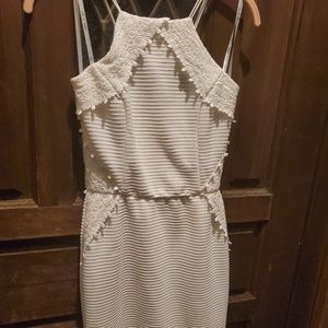 Ivory designer dress